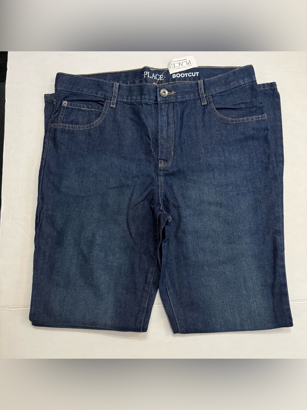 The Children's Place Men's Indigo Bootcut Jeans